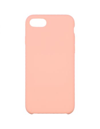 Чехол для iPhone InterStep для iPhone 8 IS SOFT-T METAL ADV розовый